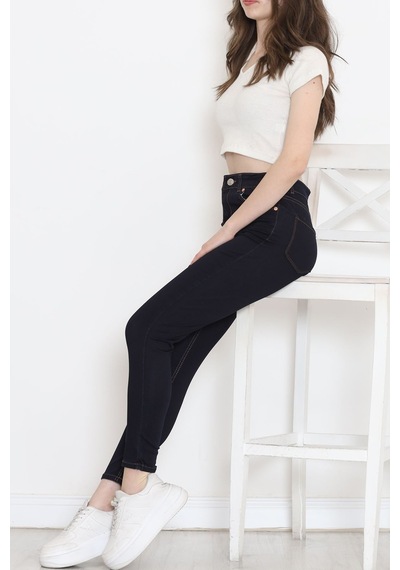 Mokashopin - Dar Paça Kot Pantolon Koyulaci - 18223.1431. 001