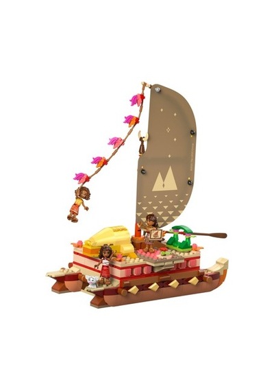 Lego Moana Temalı Macera Kanosu İle Yaratıcı Oyun Seti