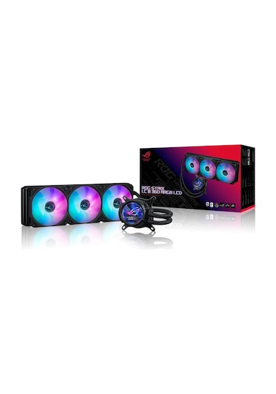 Asus Rog Strix Lc Iıı 360 Argb Lcd 360mm Sıvı Soğutucu