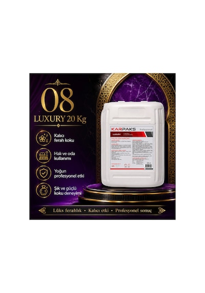 Luxury Halı Ve Oda Parfümü 20 L Profesyonel Büyük Boy Premium Ferah Koku