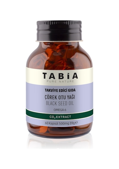 Tabia Çörek Otu Yağı 500 MG 60 Kapsül