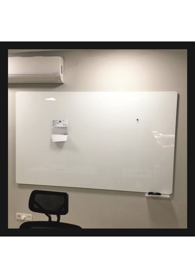 100x200 Cm Cam Yazı Tahtası Glassx Radius Kesim 11210