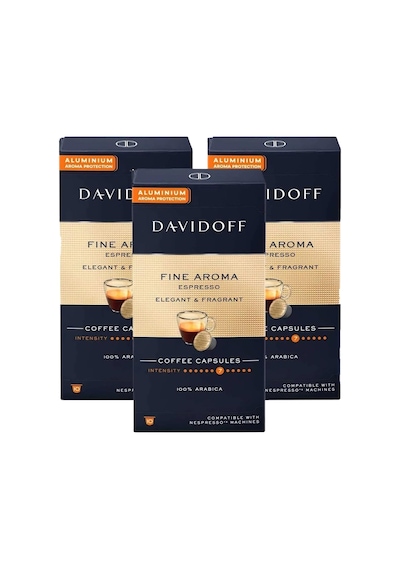 Davidoff Fine Aroma Espresso Elegant & Fragrant Kapsül Kahve 3 x 10'lu