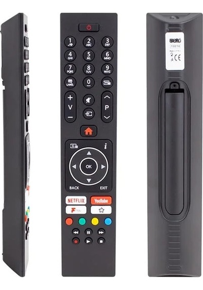 Vestel Uyumlu 49ud8200 - 55ud8450 Netflix-youtube-play Tuşlu Lcd-led Tv Kumanda Rc43137-30101403