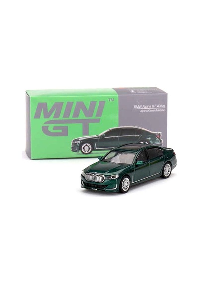 Mini Gt 1:64 Bmw Alpina B7 Xdrive Alpina Green Metallic