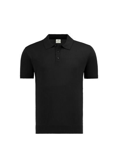Anthony Jackson Premium Erkek Triko Polo Yaka T-shirt Giovanni Siyah Anthony Jackson Premium Erkek Triko Polo Yaka T-shirt Giovanni Siyah