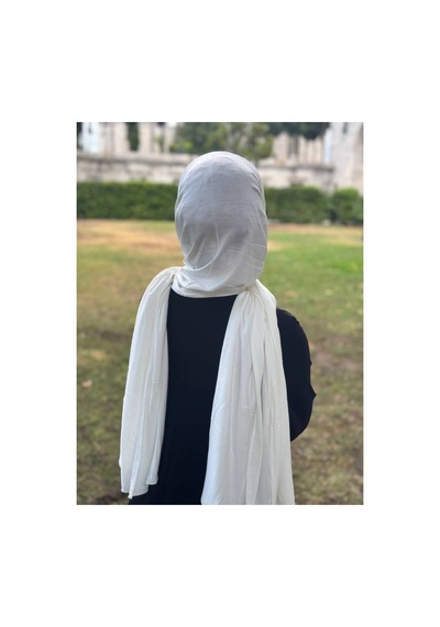 Aldaıyr Penye Şal Düz Krem