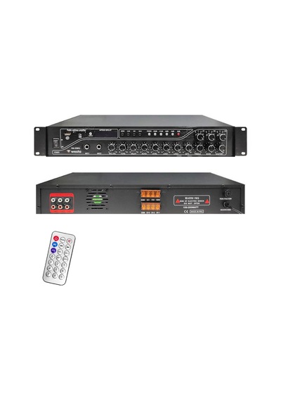 Mixer Anfi 200w 3 Bölgeli Bass Treble Echo Bt/usb/sd Trafolu Westa Wm-2080u