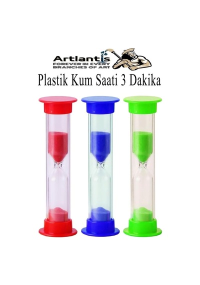 3 Adet Mini Küçük Kum Saat 3 Dakika 8 Cm Kum Zamanlayıcısı Dekoratif Masaüstü Plastik Çocuklar İçin