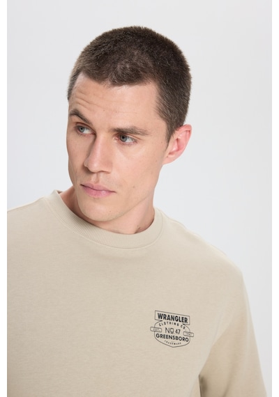 Wrangler Regular Fit Normal Kesim Bisiklet Yaka Taş Rengi Sweatshirt W242338013 Çok Renkli Wrangler Regular Fit Normal Kesim Bisiklet Yaka Taş Rengi Sweatshirt W242338013 Çok Renkli