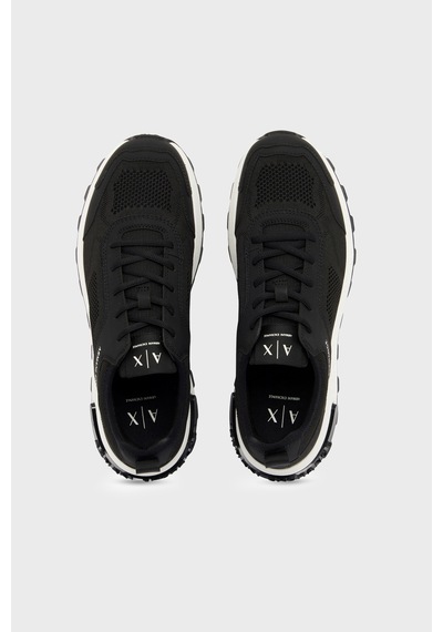 Armani Exchange Logolu Sneaker Ayakkabı Erkek Ayakkabı Xm003611 Af29101 Uc001 Siyah
