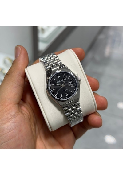 Ferrucci Fer.03687m.04 Çelik Kordon Kadın Kol Saati Metalik Gri
