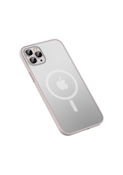 Apple Uyumlu iPhone 12 Pro Kılıf Zore Mokka Lens Koruyuculu Wireless Kılıf
