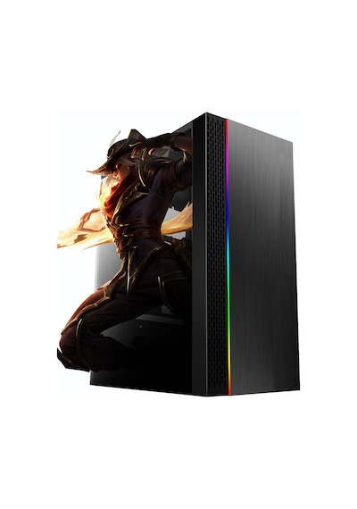 Ramtech DG247 i5-4570 8 GB 500 GB HDD+128 GB SSD 4 GB RX550 Dos Masaüstü Oyuncu Bilgisayarı