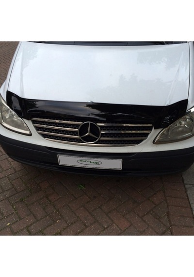 EUROCAP Mercedes Vito W639 Ön Kaput Koruma Rüzgarlığı 3mm Parlak
