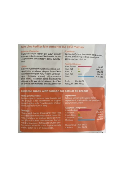 Doruk Pets Royalıst Creamy Snack -somonlu 75 Gr