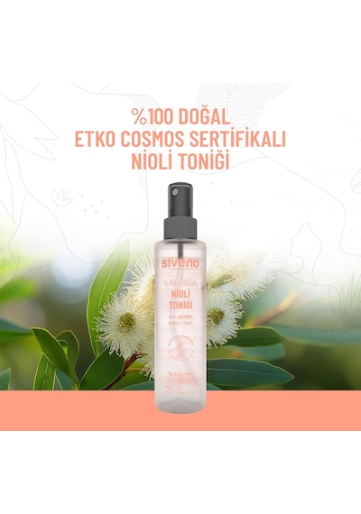 %100 Doğal Nioli Suyu Kötü Koku Önleyici Arındırıcı Ferahlatıcı Hassas Bölge Toniği 150 Ml