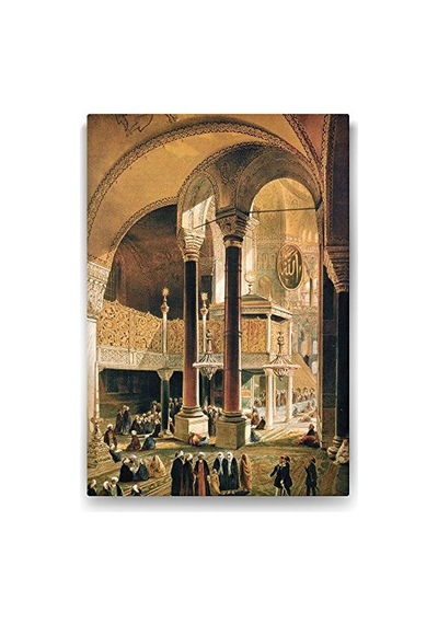 Zamanında Ayasofya Tablosu - 100x140cm