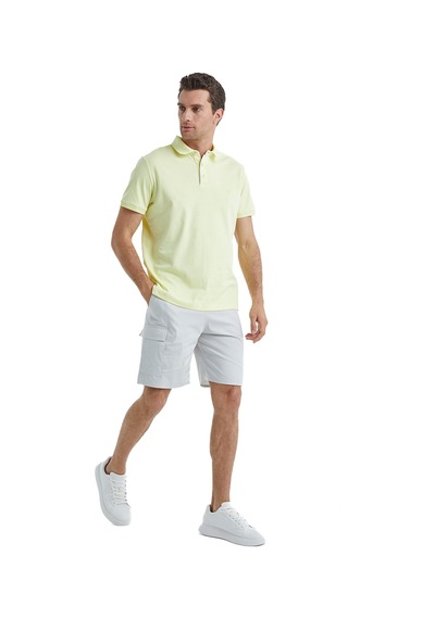 Blackspade Erkek Polo T-shirt 40527 - Sarı