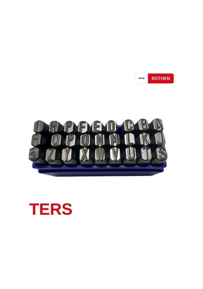 4 Mm Rothen Ters Harf Takımı