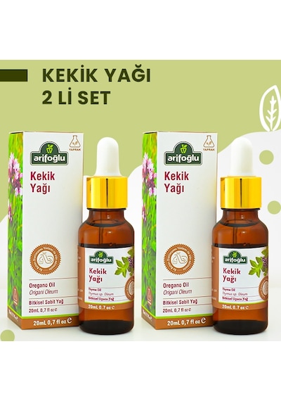 Arifoğlu Kekik Yağı 2 x 20 ML