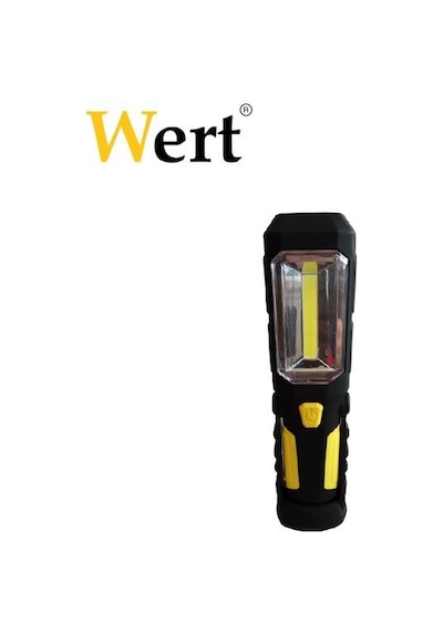 Wert 2612 Pilli Çalışma Lambası 3W Cob Led + 1 Led N11.14245 Çok Renkli