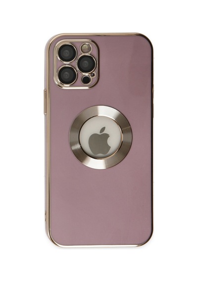 Apple iPhone  Uyumlu,  12 Pro Kılıf Store Silikon - Mor