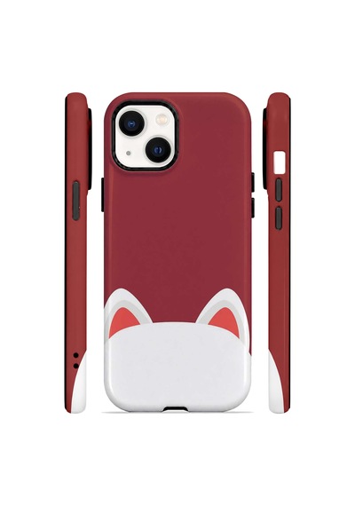 Velvoria Valestra Kedi Kulaklı Apple iPhone Uyumlu 14 Darbe Korumalı Kılıf Valestra Select - Kedi Kulaklı