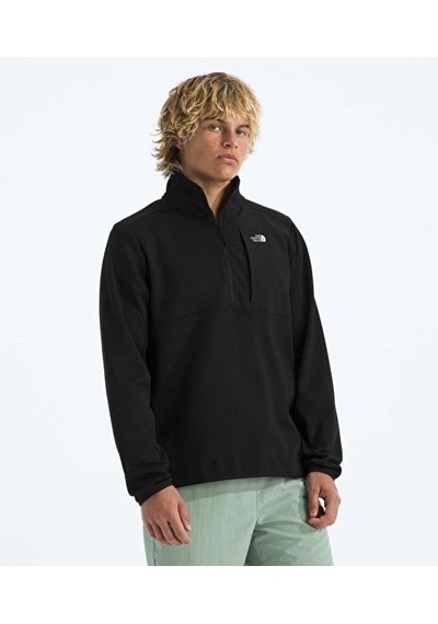 The North Face M Tnf Performance Fleece 1/4 Zip Erkek Sweatshirt-34121 siyah