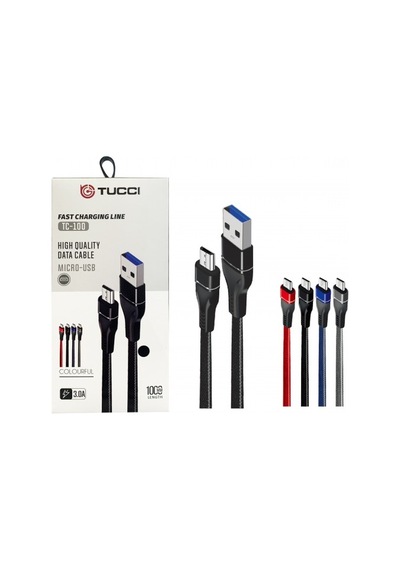 PLATOON TC-100 3.0 AMPER USB-MİCRO Şarj Kablosu 1 Metre