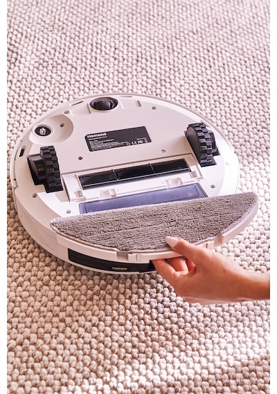 Homend Alex Laser Power 1287H Toz Hazneli Moplu Halı Tanıyan Robot Süpürge