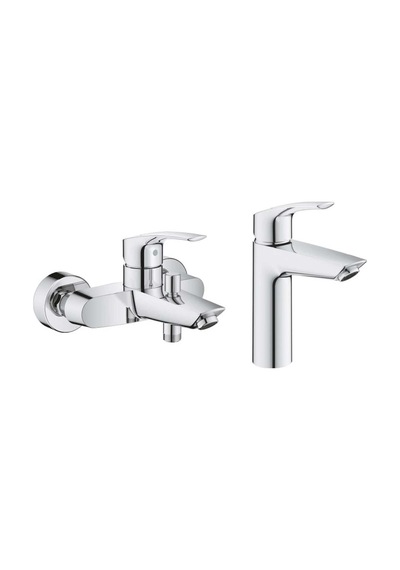 Grohe Eurosmart Banyo Ve Lavabo Bataryası Set 33300003 - 23324003 Krom