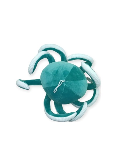 Peluş Sevimli Ahtapot 30 Cm - Yeşil
