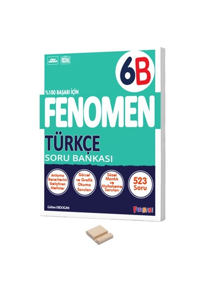 6. Sınıf B Serisi Türkçe Soru Bankası Ve Telefon Tutucu