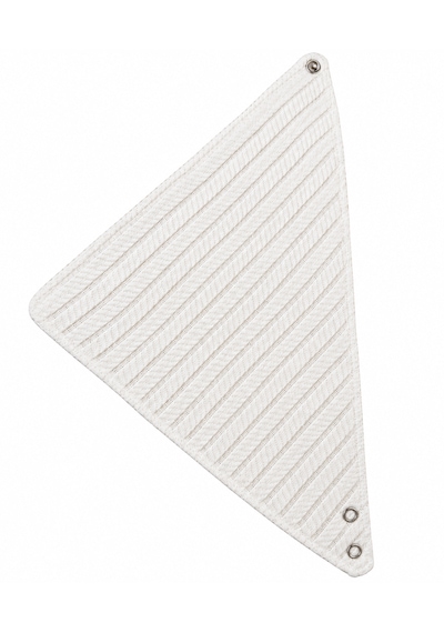 Çift Taraflı Çıtçıtlı Bebek Bandana Önlük - 1 Adet Bej - Ekru