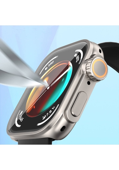 Huawei Watch Fit 3 Watch Ultra Görünümlü Kasa Dönüştürücü Ekran Koruyucu 33
