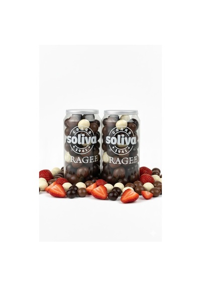 Grand Soliva Çikolata Draje 230 G - Çilekli 2 Adet