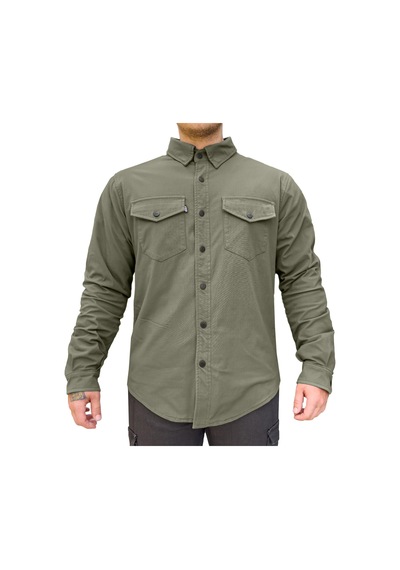 Eagle Khaki Korumalı Motosiklet Gömleği Erkek