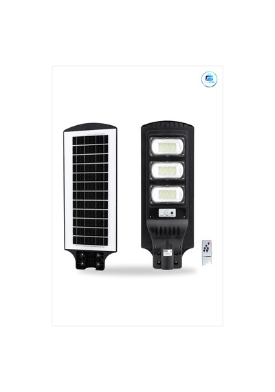 Solar Sokak Lambaı 300w 6500k Sensörlü Kumandalı Güneş Enerjili B