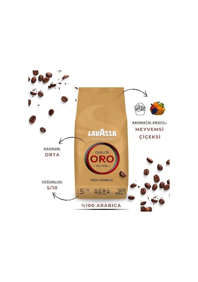 Lavazza Qualita Oro Çekirdek Kahve 1 KG