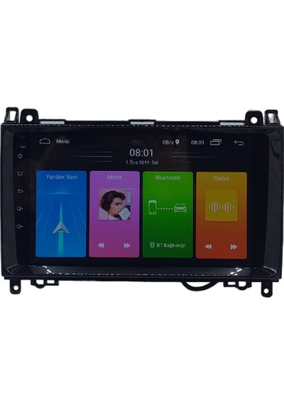 Mercedes Wolksvagen Crafter Android 8gb Ram 128gb Rom Qled Ekran Carplay Navigasyon Multimedya