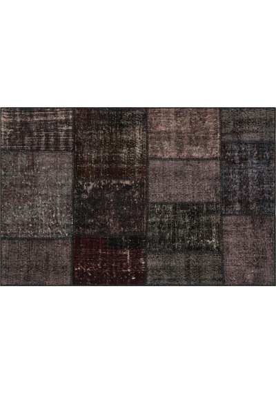 Patchwork El Dokuma Eskitme Halı 120 X 180 Cm 5659