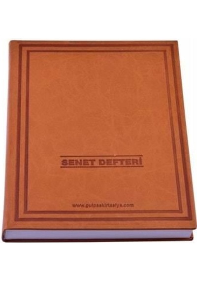 Gülpaş Senet Defteri- Termo Ciltli 200yp. 025