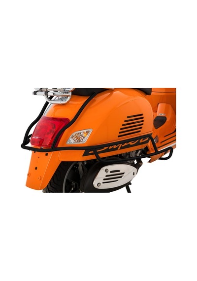 Vespa Gts-gtv Arka Yan Koruma Demiri Mat Siyah 2006-2022 / Fa Italıa