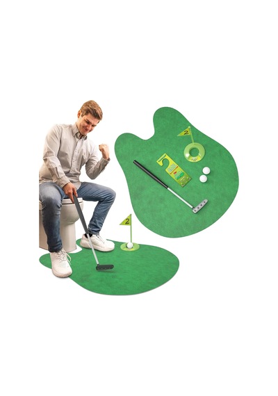 Potty Putter Toilet Time Golf Game