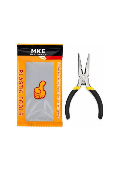 Mke Handtools Mini Kargaburnu 4.5 İnç 115 Mm - Çelik Yaylı- 10'li Paket Diğer