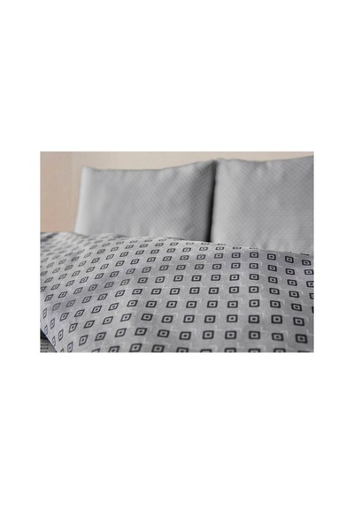 Doqu Home Casual Nevresim Takımı / Yatak Örtüsü Seti Çift Kişilik - Gri