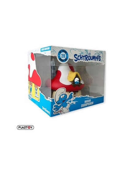 Şirinler Evi Kumbara Smurfs Mushroom Money Box Diğer