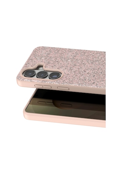 Onegif - 972 - Samsung Uyumlu Galaxy S26 Plus Bright Simli Kapak - Smglobal - - Pembe