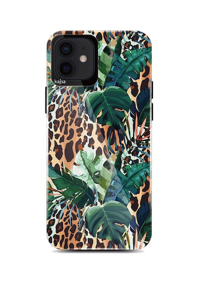 Kajsa Apple Uyumlu iPhone 12 Kılıf Doğa Desenli Kajsa Wild Kapak ZORE-216459